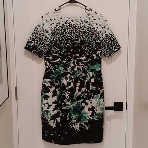 Brooks Brothers Abstract Print Dress